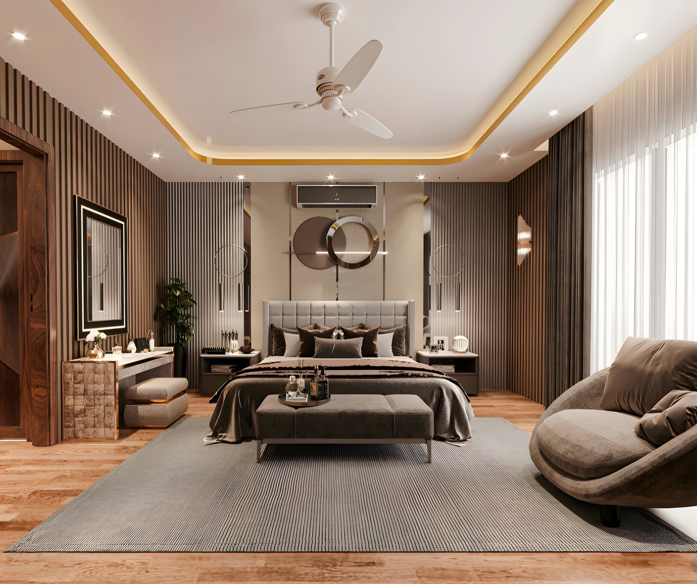 The Chateau sky villa bedroom