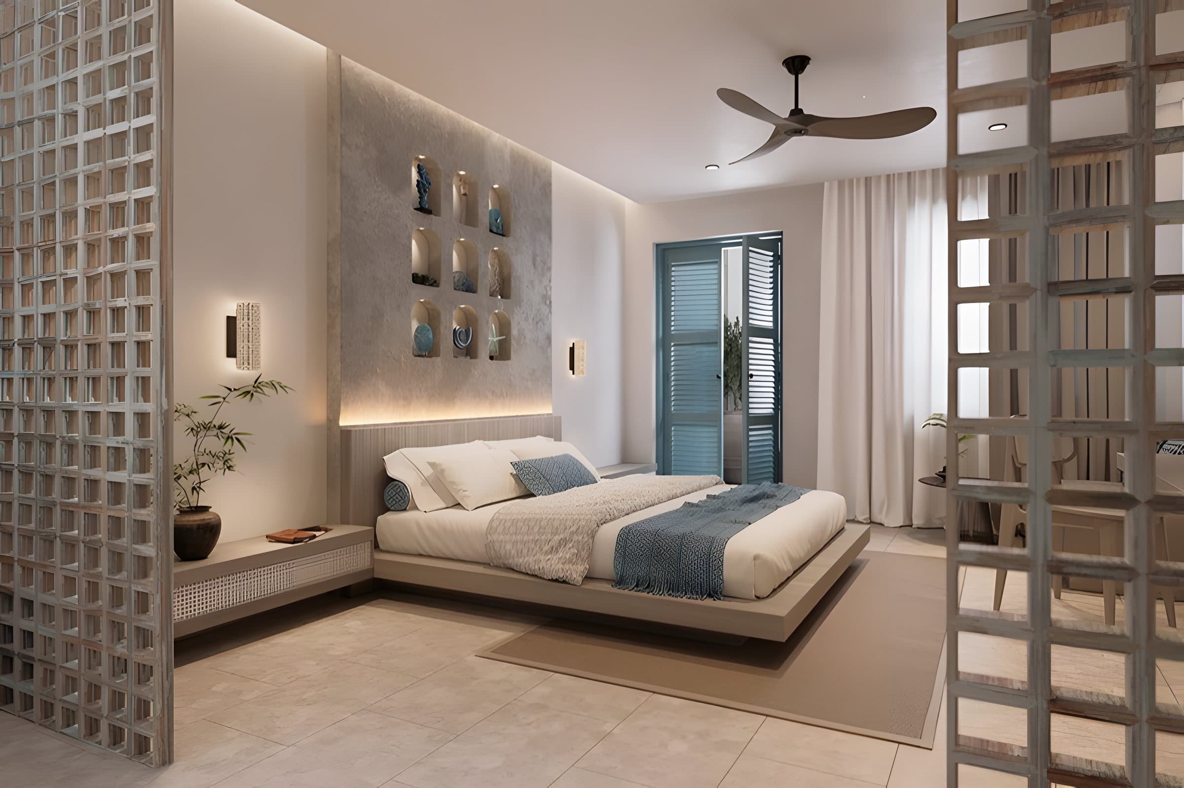 Refurbished guest room at Radisson Retreat, Trincomalee